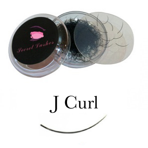 J Curl Eyelash Extensions - Pot 1g