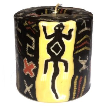 Swazi Pillar Candle - Gecko
