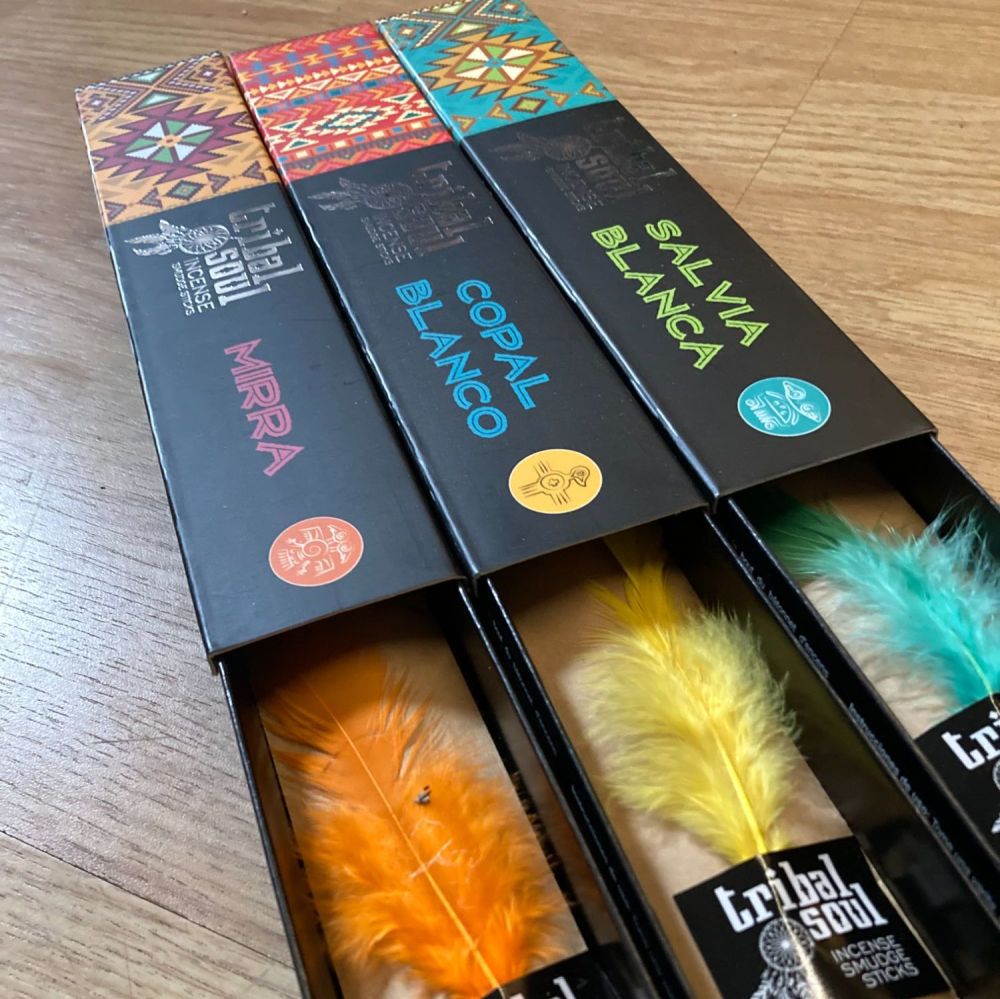 *Tribal Soul - White Copal Incense Sticks