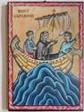 Saint Cuthbert (in boat)