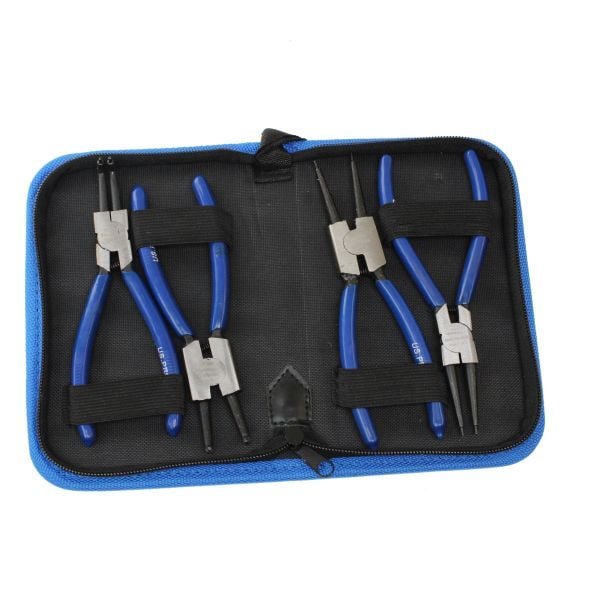 US PRO 4PC 6" CIRCLIP PLIERS SET IN ZIP POUCH 150MM