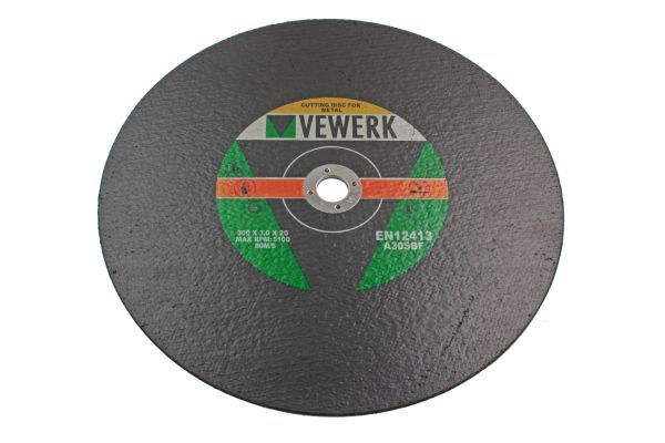 VEWERK 25 PACK - 300 X 3.0 X 20MM METAL CUTTING DISCS