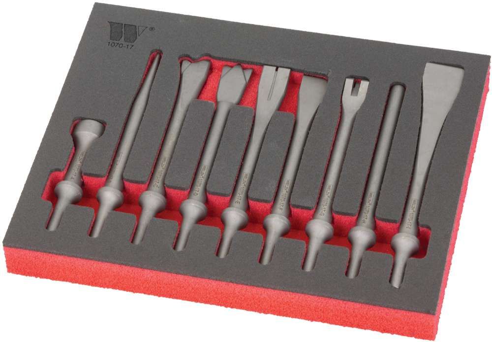 Welzh Vibration Hammer Chisel Adaptors, 9-Piece 1070-17-WW