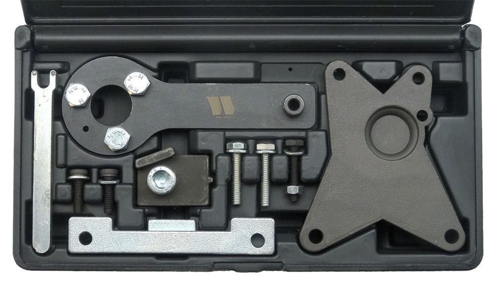 WELZH Werkzueg Petrol Engine Setting-Locking Tool Set For Fiat, Ford, Lancia 1.2-1.4, 8v- Belt Drive