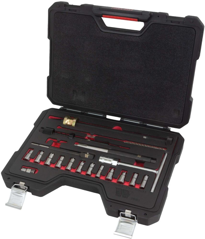 WELZH Werkzeug 21-Piece Master Injector Service Kit for Bosch, Delphi, Dens