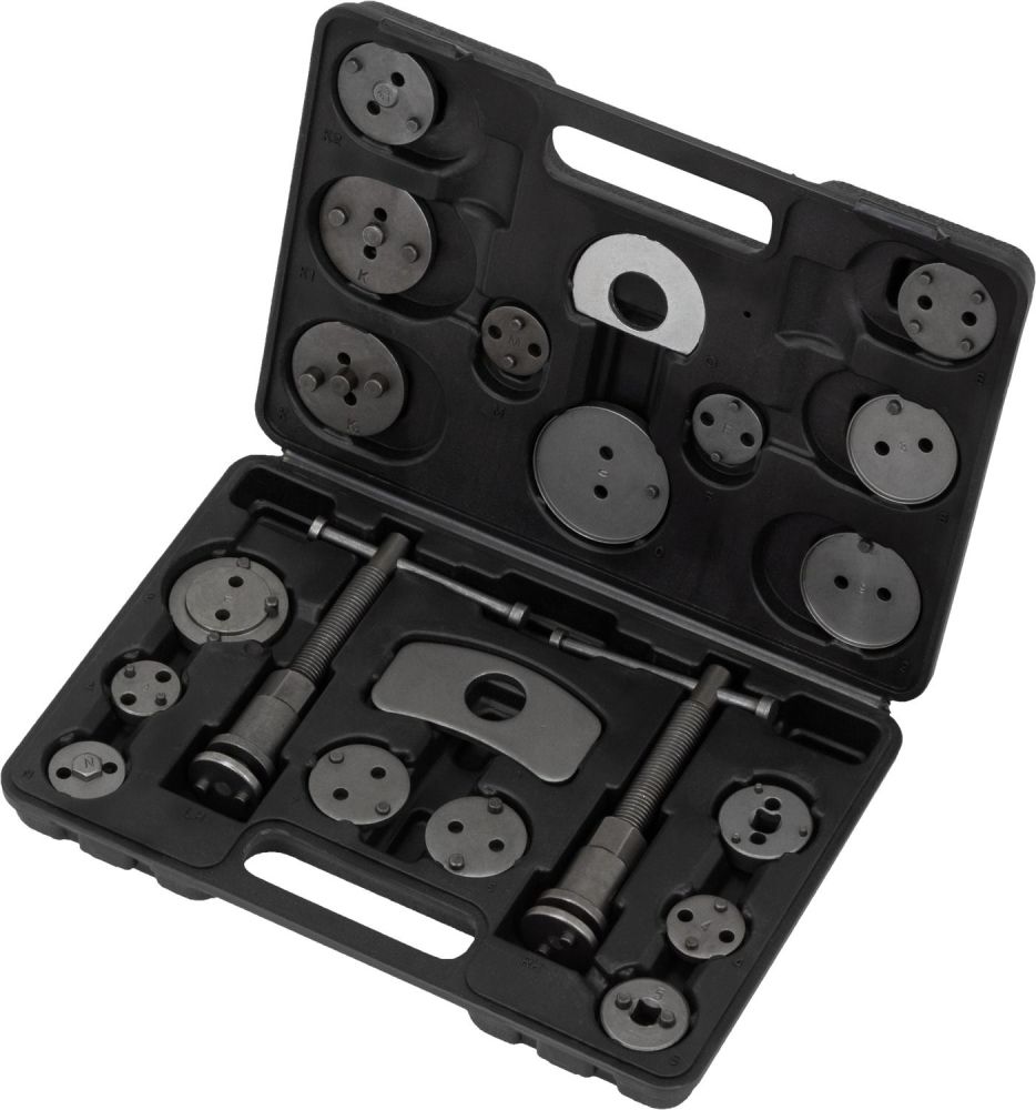 WELZH Werkzeug 21-Piece Brake Piston Wind Back Kit (INCLUDES UPDATED ADAPTO