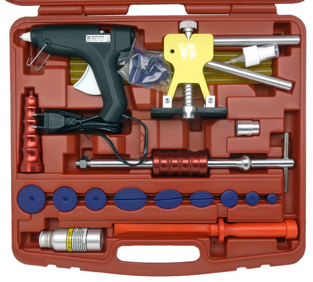 WELZH Werkzeug Master Auto Dent Repair Kit (ALUM. Hammer)