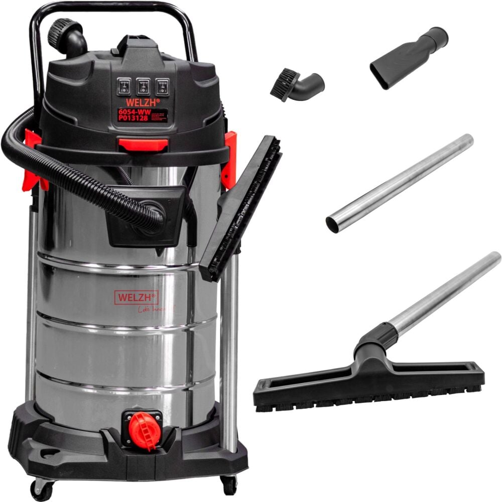 WELZH Industrial Vaccum Cleaner; 2800W 105-Litres