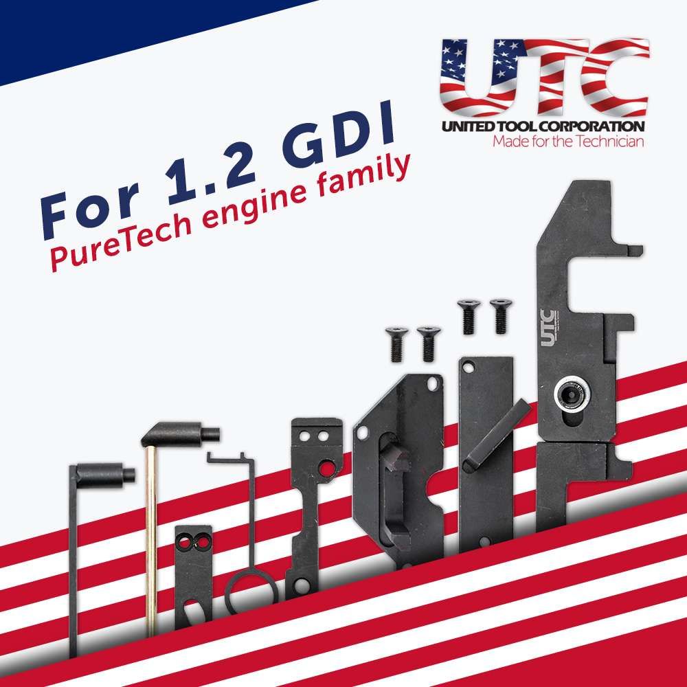 UTC Timing Tool Kit; GDI PureTech EB2 Citroen & Peugeot Petrol 1.0 / 1.2 VTi