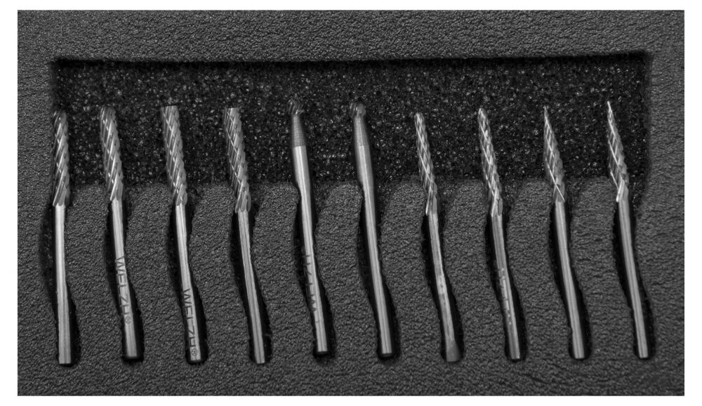 WELZH 10-Piece Carbide Burr Set