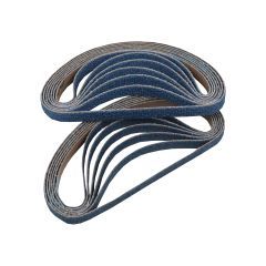 VEWERK 10mm Sanding Belt Mixed Grit Zirconium - Pack 25