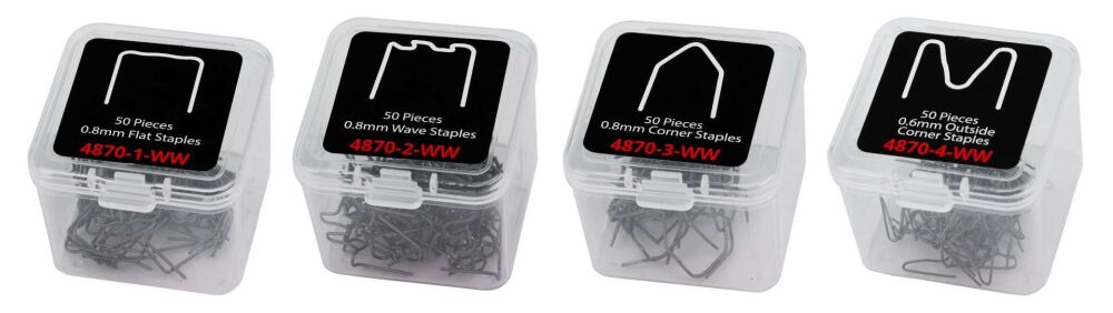 WELZH Hot Stapler; Cordless Including 200-Piece Staples 4870-WW