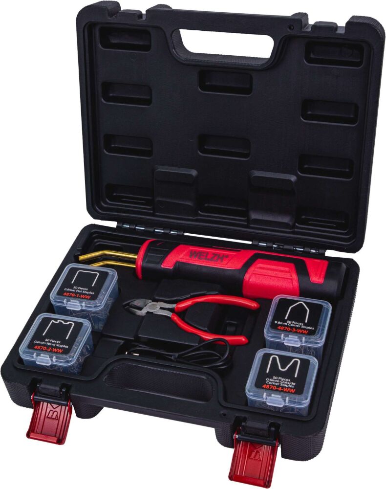 WELZH Hot Stapler; Cordless Including 200-Piece Staples 4870-WW
