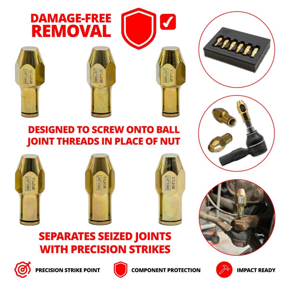 WELZH Strike-Mate™ Joint Remover Set 6-Piece 5540-WW