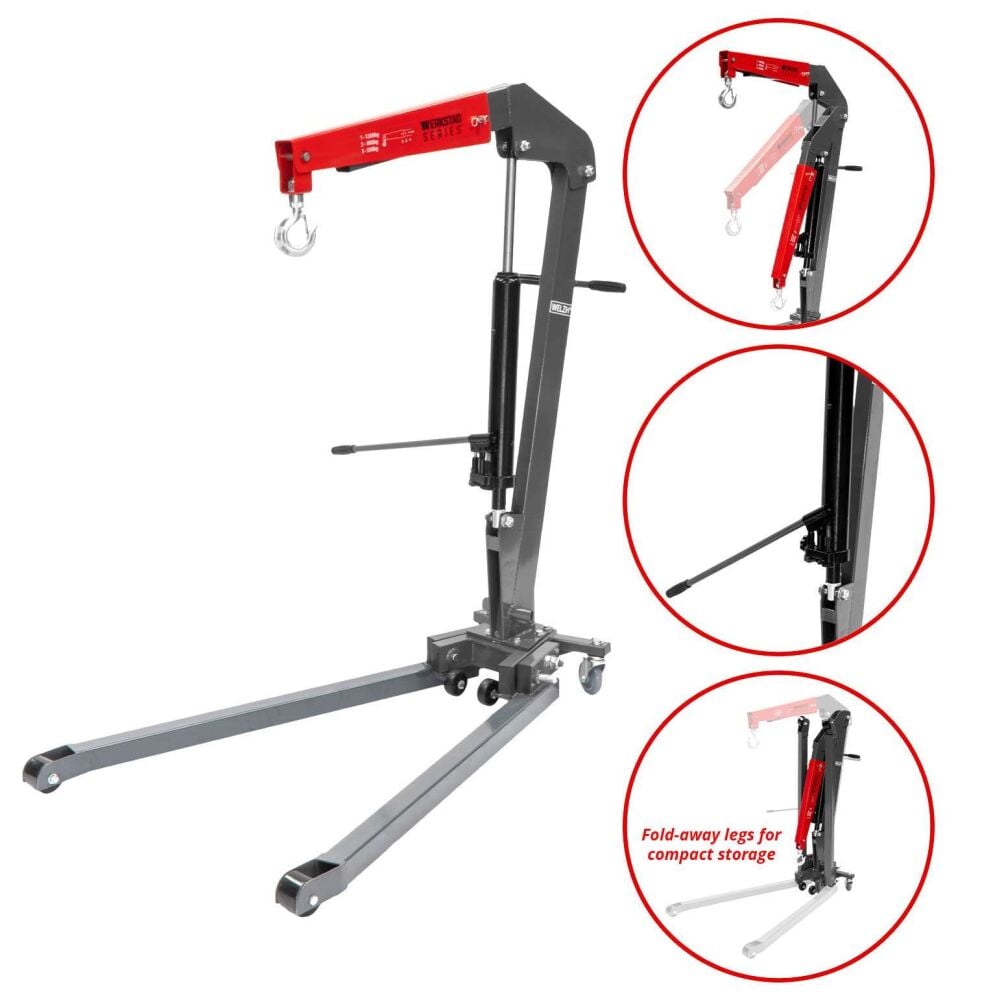 WELZH Engine Crane 1.2 Ton 6735-WW
