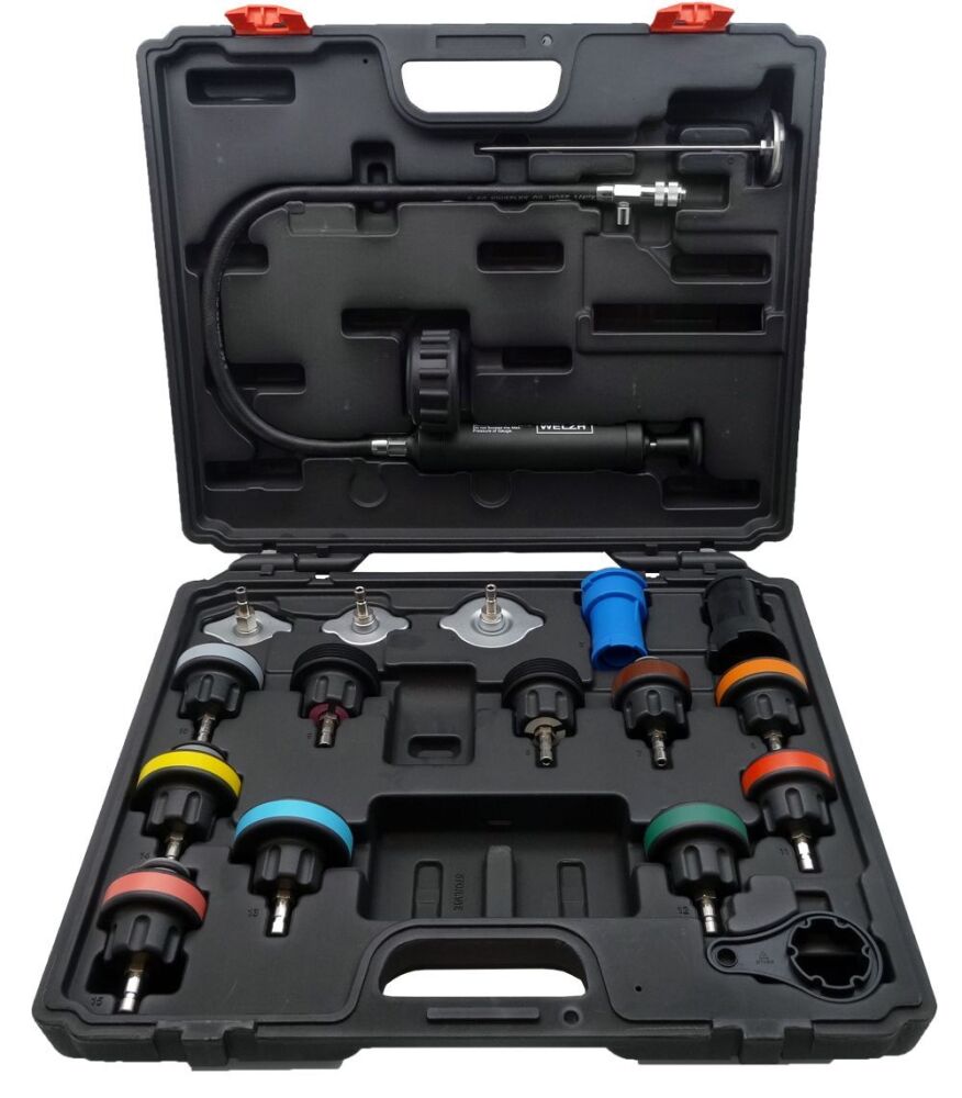 WELZH  18-Piece Radiator Pressure Test Set 1005-WW