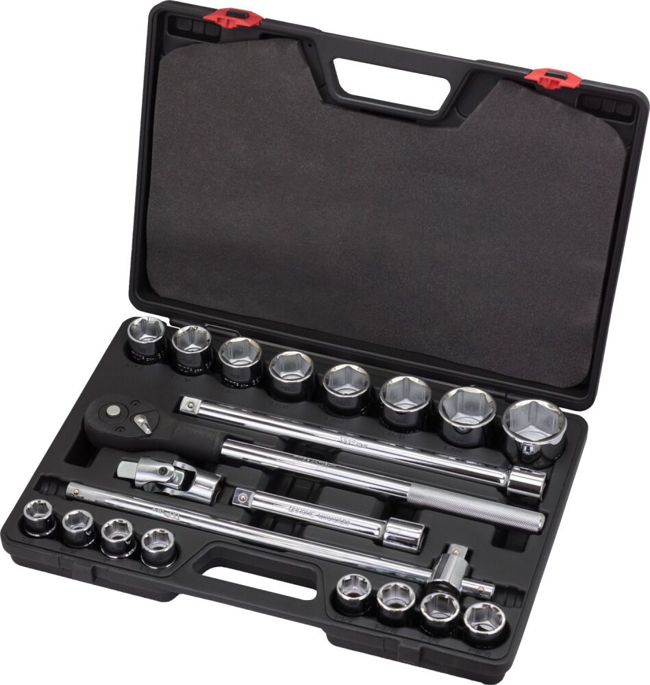 WELZH Socket Tool Set; 6pt, 19-50mm, 3/4''  11131-WW