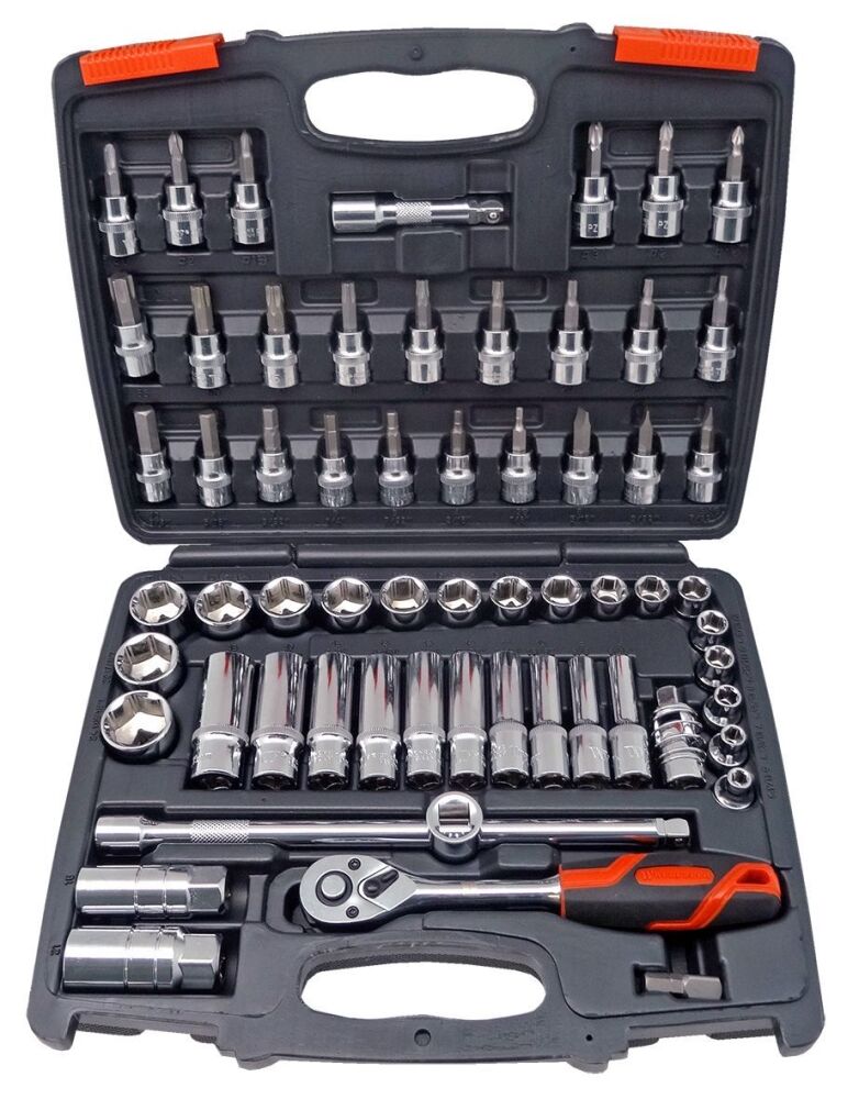 WELZH 61-Piece Socket Tool Set; 3/8''dr 4204-WW