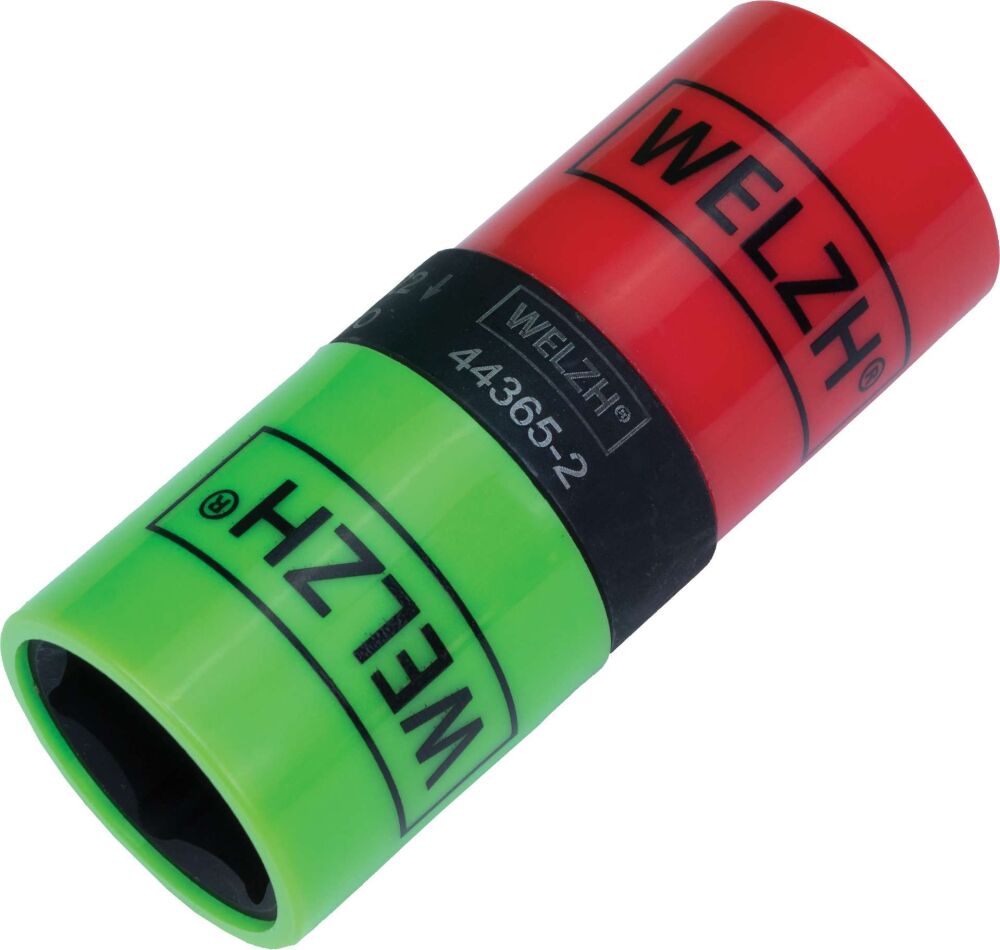 WELZH Impact Flip Socket Set; 4-Piece Protective Coated 17-23mm 44365-WW