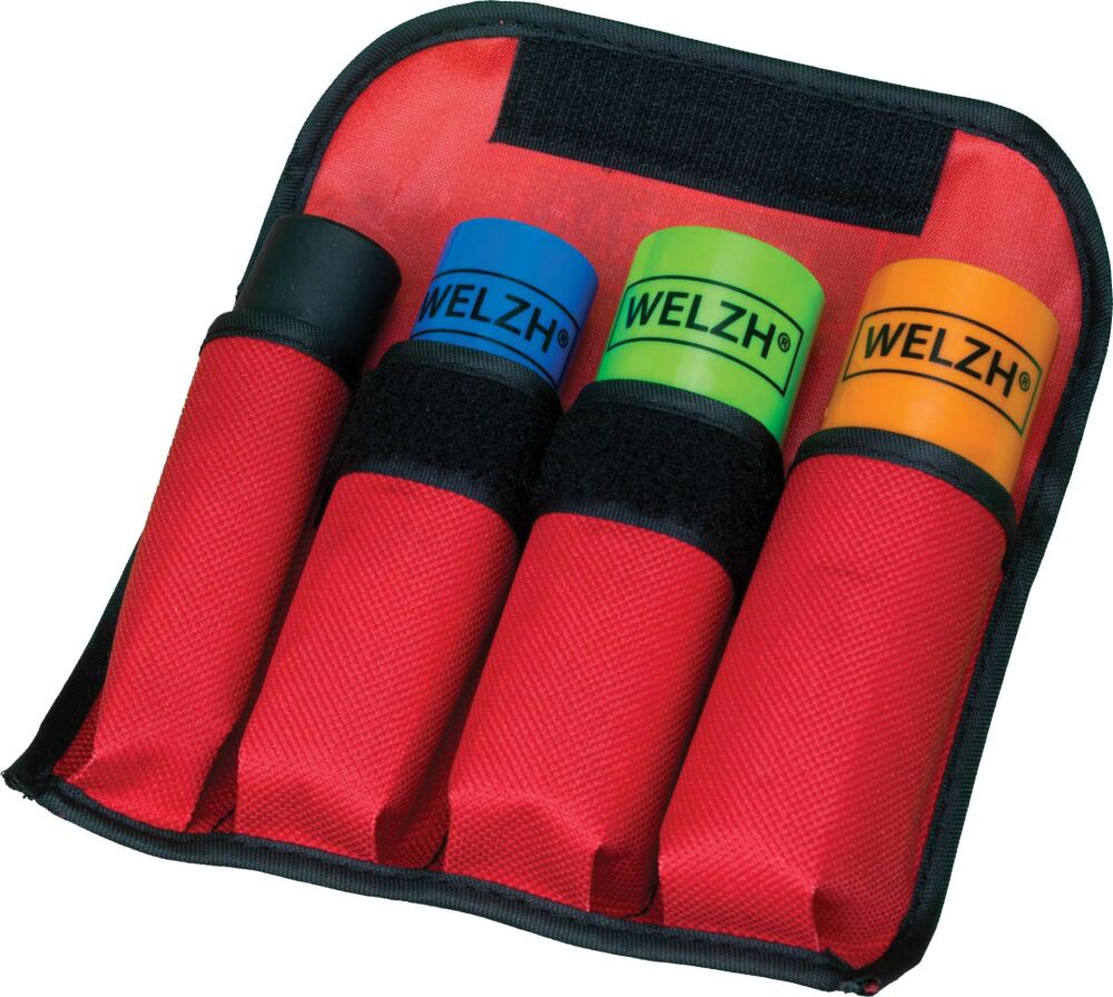 WELZH Impact Flip Socket Set; 4-Piece Protective Coated 17-23mm 44365-WW