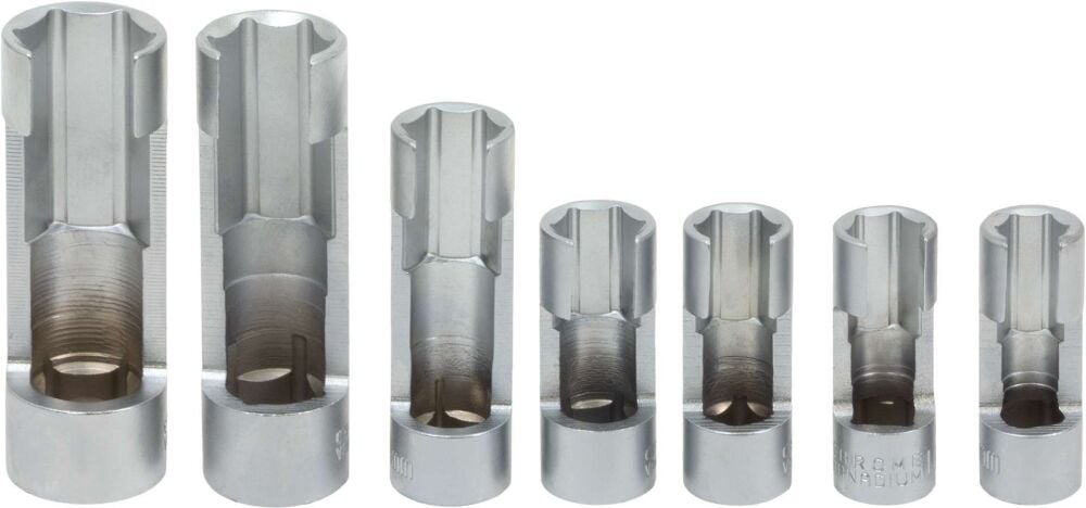 WELZH Difficult Access Socket Set; 3/8"dr 6-Piece 44362-WW