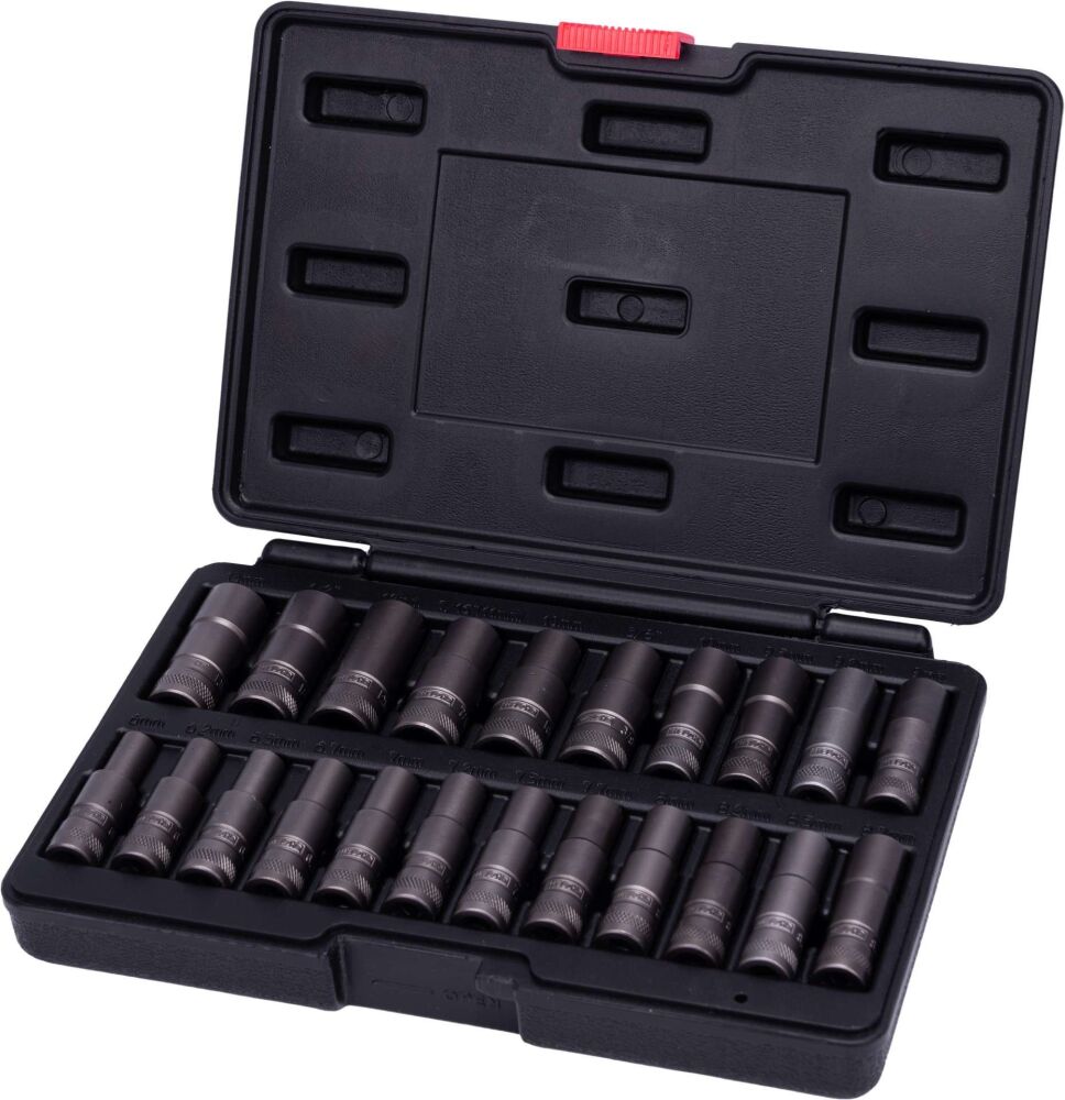 WELZH 22-Piece Master Twist Socket Removal Set: Deep-Version 44451-WW