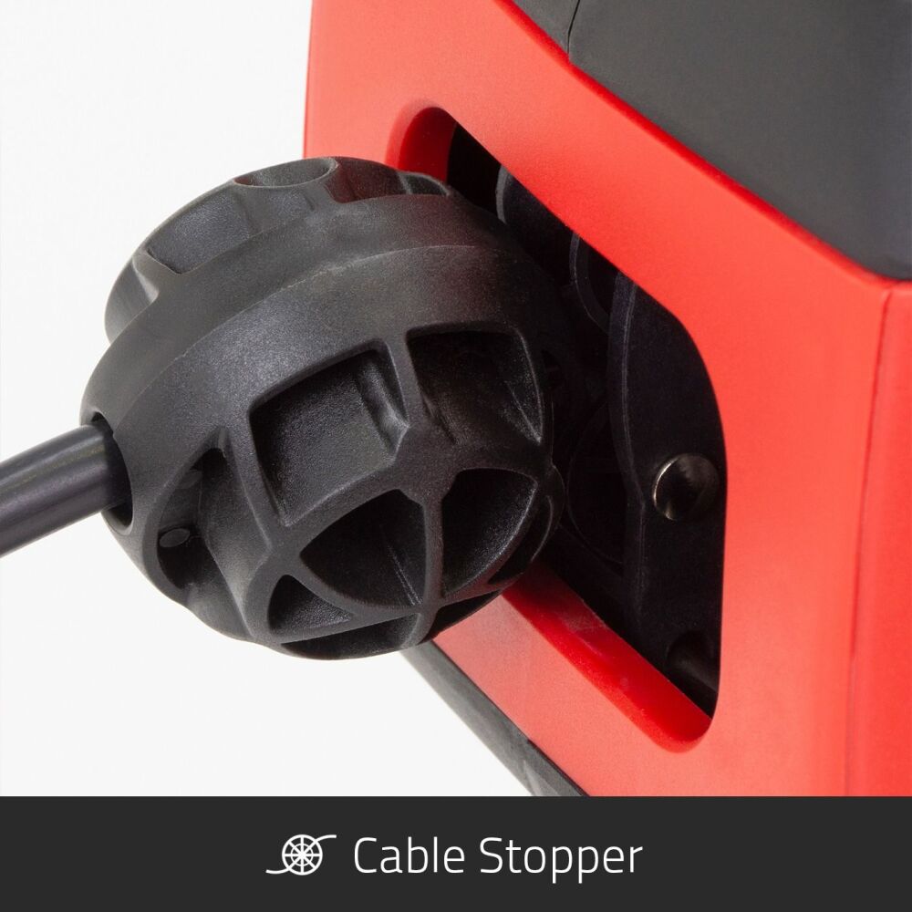 WELZH Retractable Power Cable Reel 15m for Electrical Tools EU fittings 828-WW
