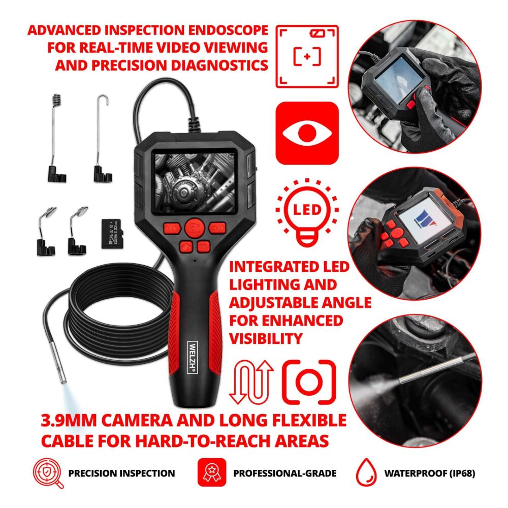 WELZH Inspection Endoscope 44876-WW