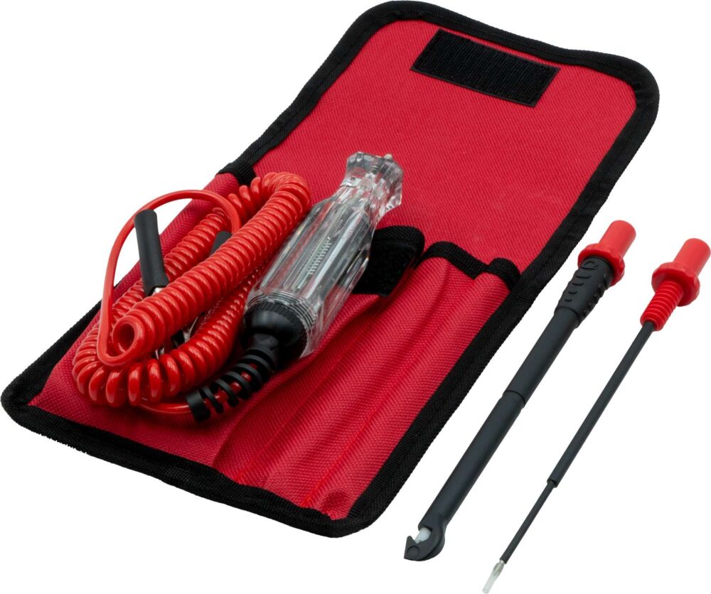 WELZH Digital LCD 3-49 Volts Circuit Tester+ Interchangeable Probes 5317-WW