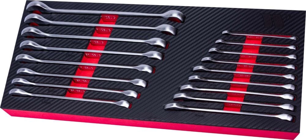 WELZH Jet-Series Combination Spanner Set 17-Piece; 8-24-mm 4920-WW