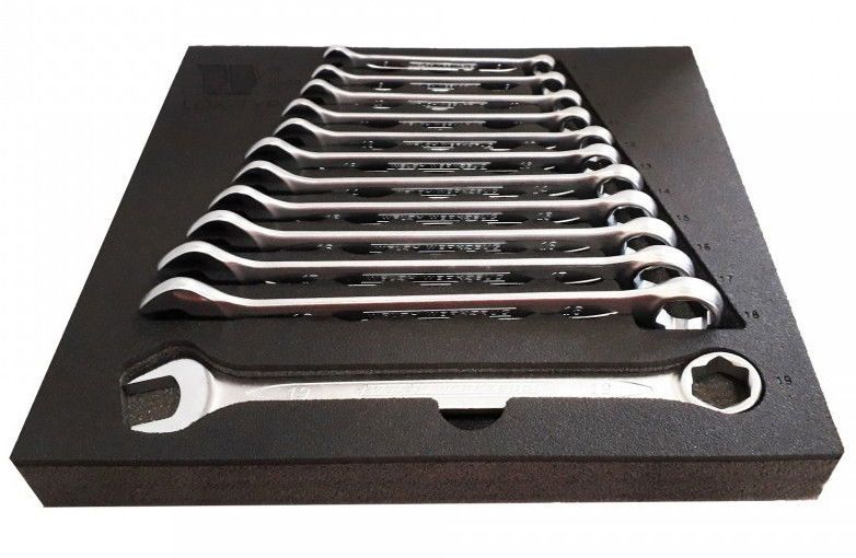 WELZH Combination Spanner Set; Lok-Typ Edition 8-19mm 2508-WW