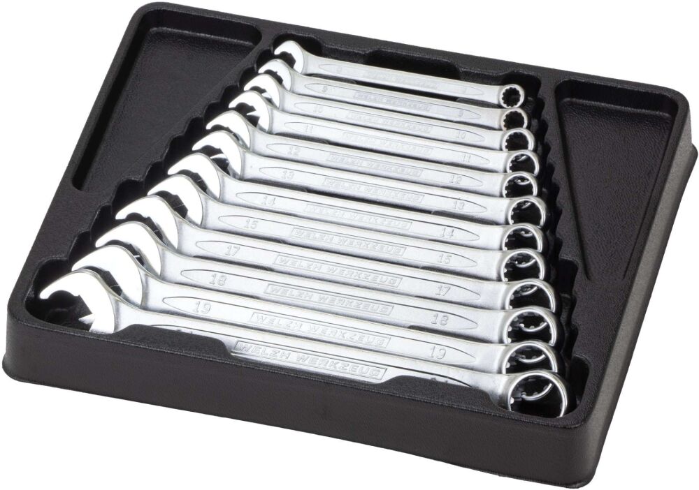 WELZH 12-Piece Fast Action Wrenches 8-21mm 1186-WW