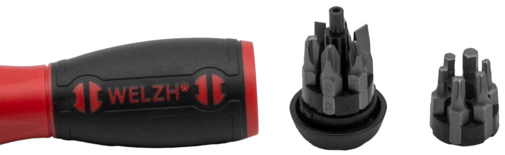 WELZH Screw-Mate™; 12-in-1 Ratcheting Screwdriver 5756-WW