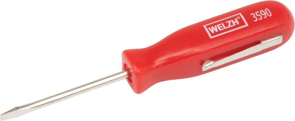 WELZH Screwdriver; 6-Piece Pocket Pack ''Flat'' 3590-WW