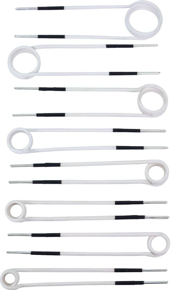 WELZH  8-piece Induction Coil Set, Flat Type, for Induction Heater 2169-2-WW
