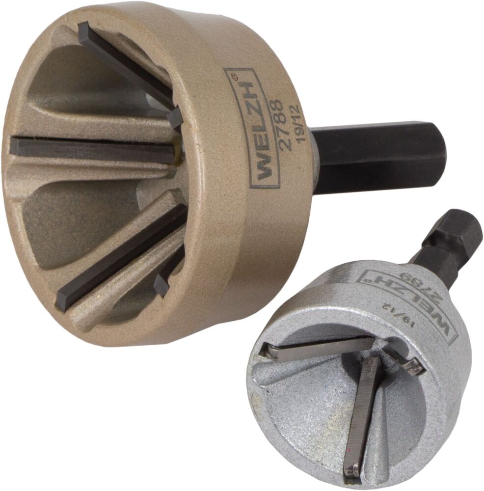 WELZH External Deburring Chamfer Tools; 2-Piece Set 3222-WW