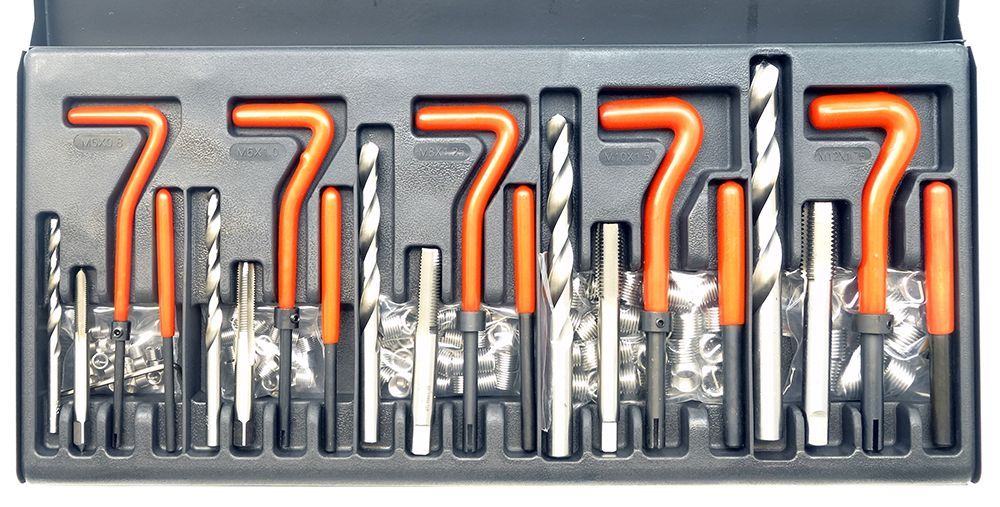 WELZH 131-Piece Thread Repair Set; M5-M12 51001-WW