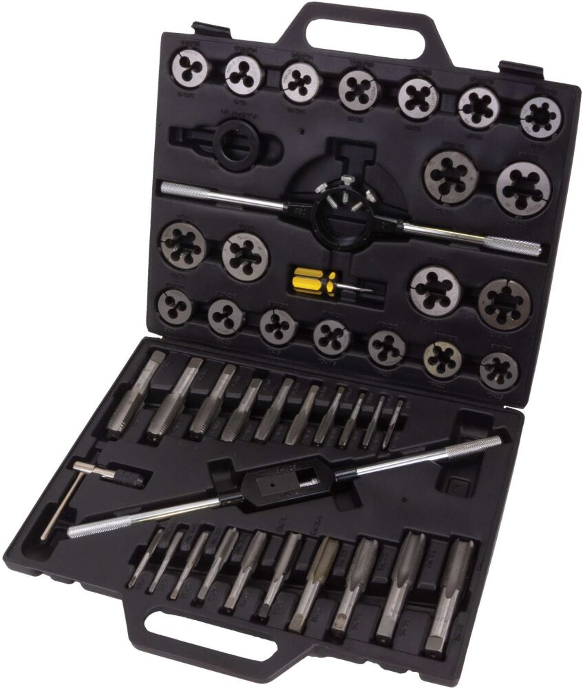 WELZH 45-Piece Tap + Die Set M6-M24 1902-WW