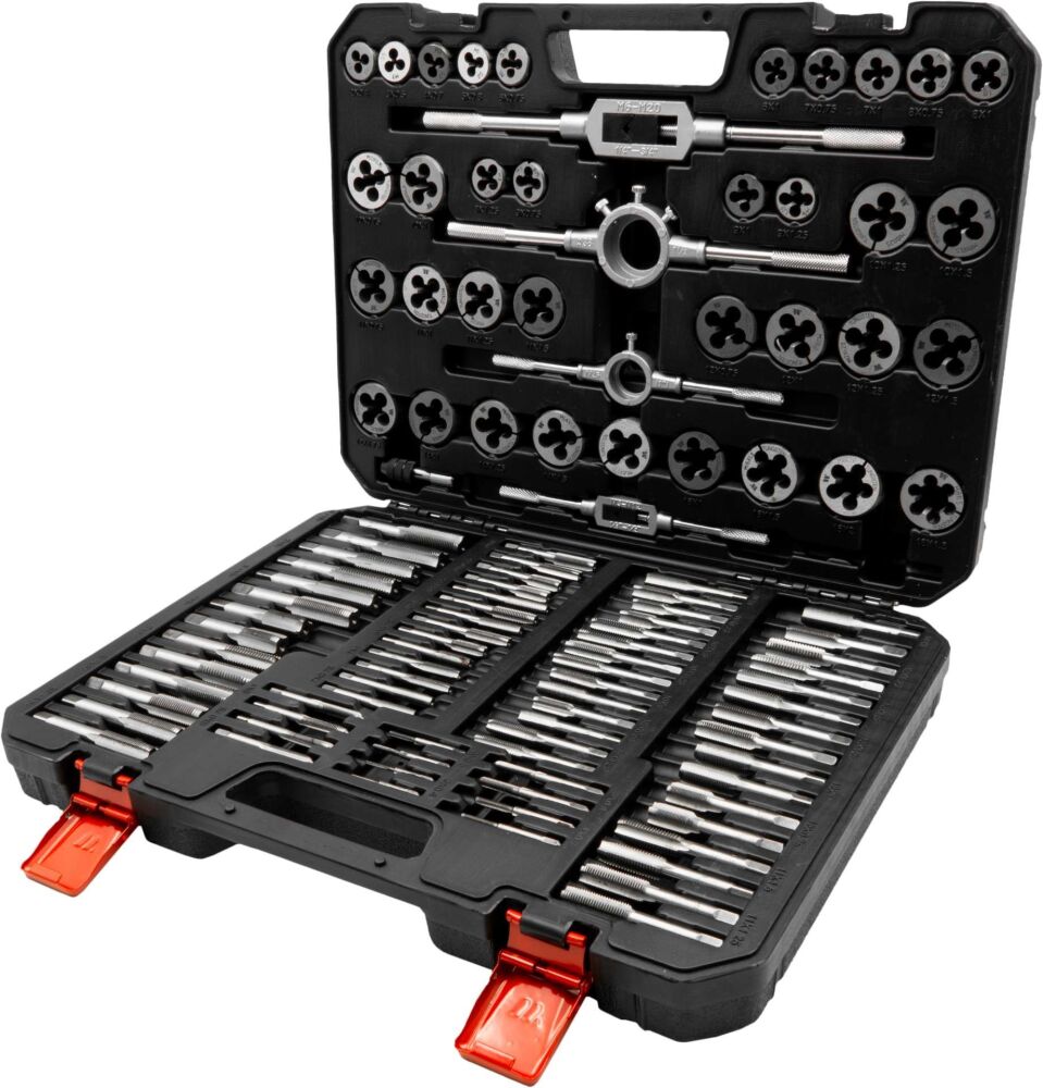 WELZH 110-Piece Metric Tap + Die Set M2-M18 1900-WW