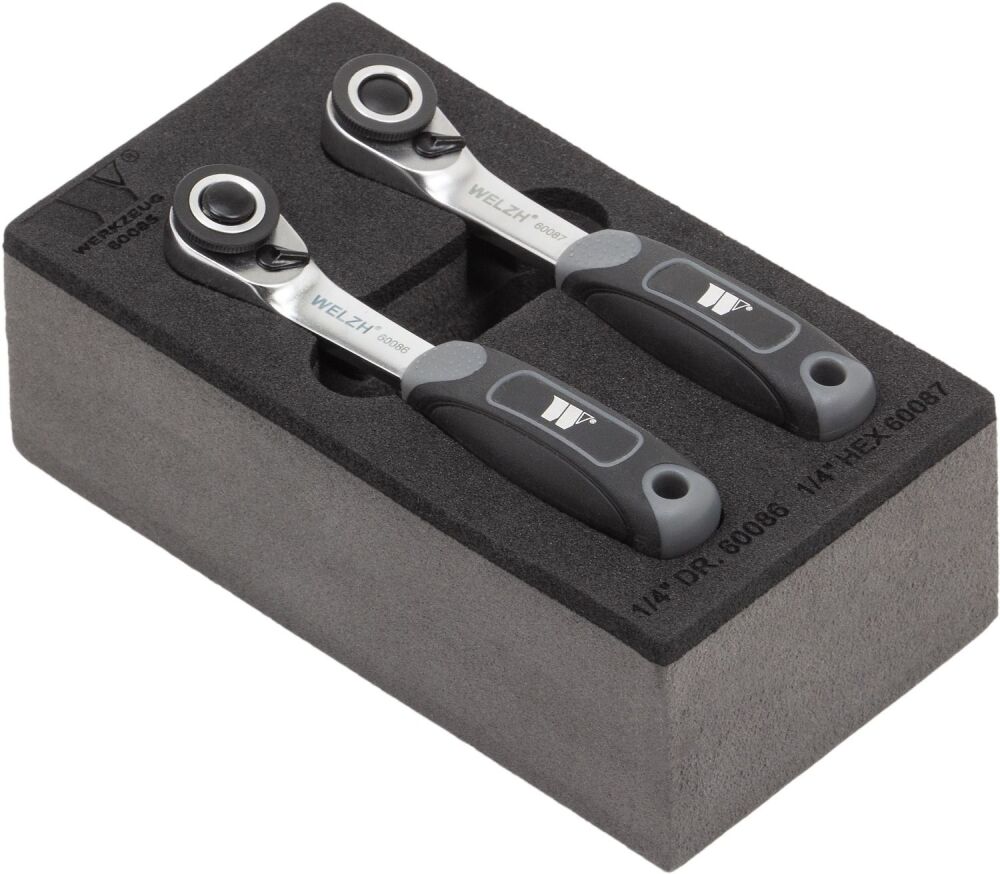 WELZH 2-Piece Micro Ratchet Set 60085-WW