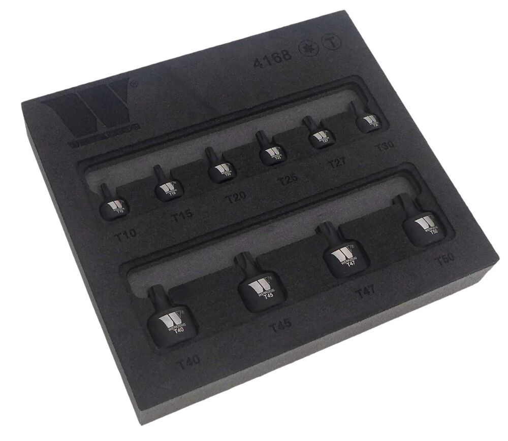 WELZH Low Profile Impact Torx Bit Sockets T10-T50 4168-WW