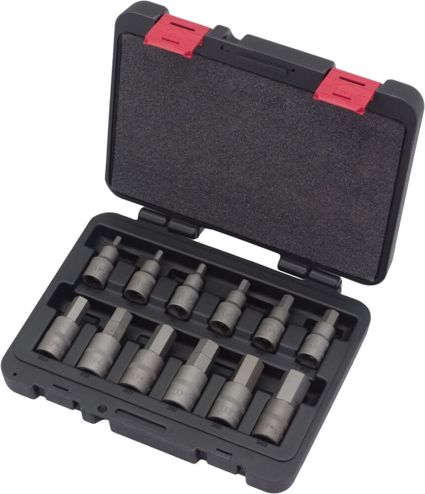 WELZH Bit Socket; 1/2''dr Hexagon H5-H22 (S2 Steel) 7073-WW