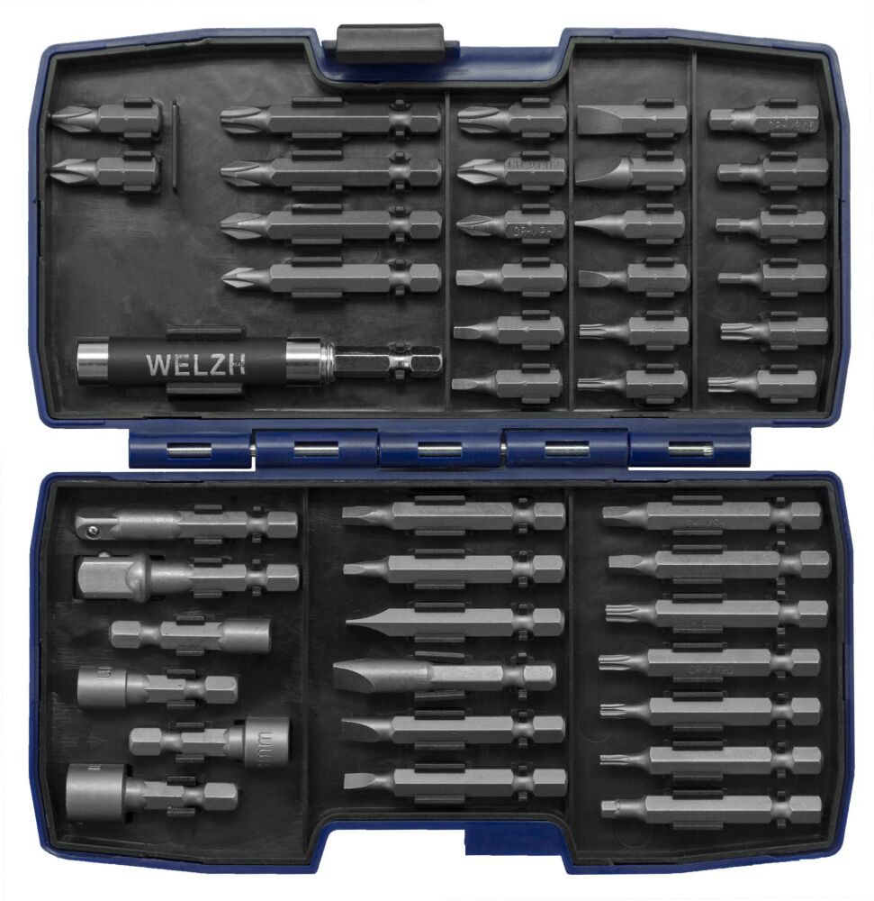 WELZH Bit Socket Assortment Set; 44 pcs 8035-WW