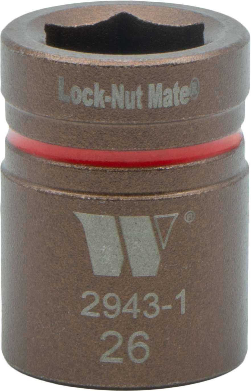 WELZH Lock Nut Mate® Removal Socket 26mm 2943-1-WW