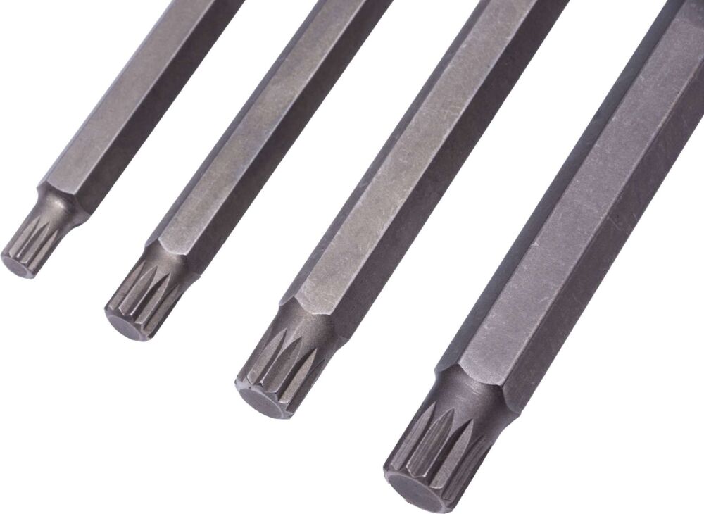 WELZH 4-Piece Drive Shaft Splines M8 M10 M12 M14 ; 800 mm Long 3883-WW