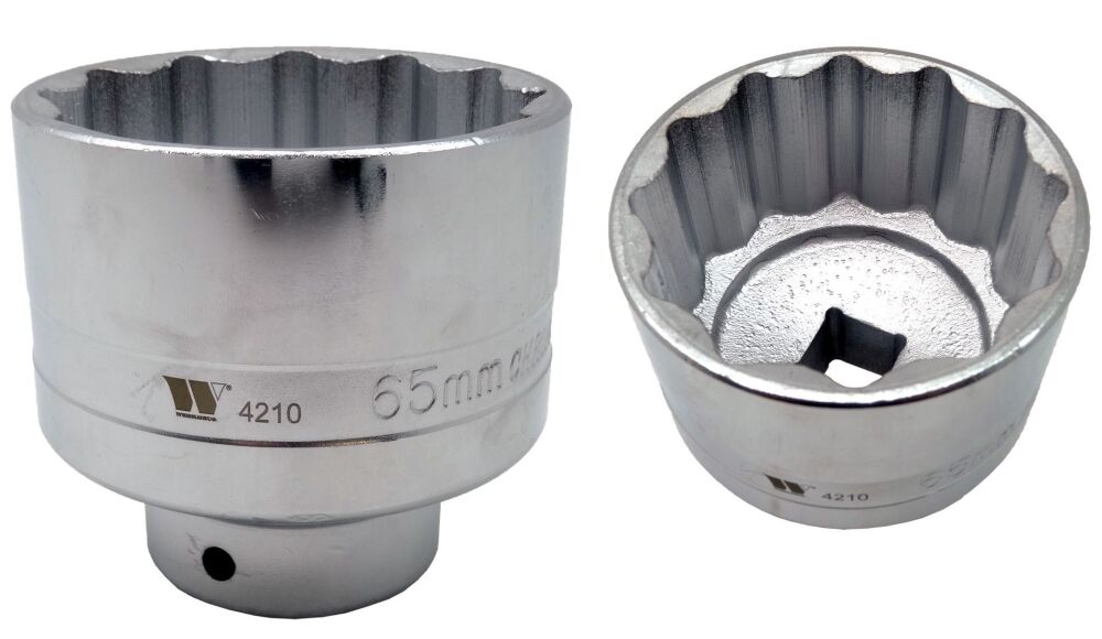 WELZH Hub Nut Socket for Ford Transit; 12pt, 65mm 4210-WW