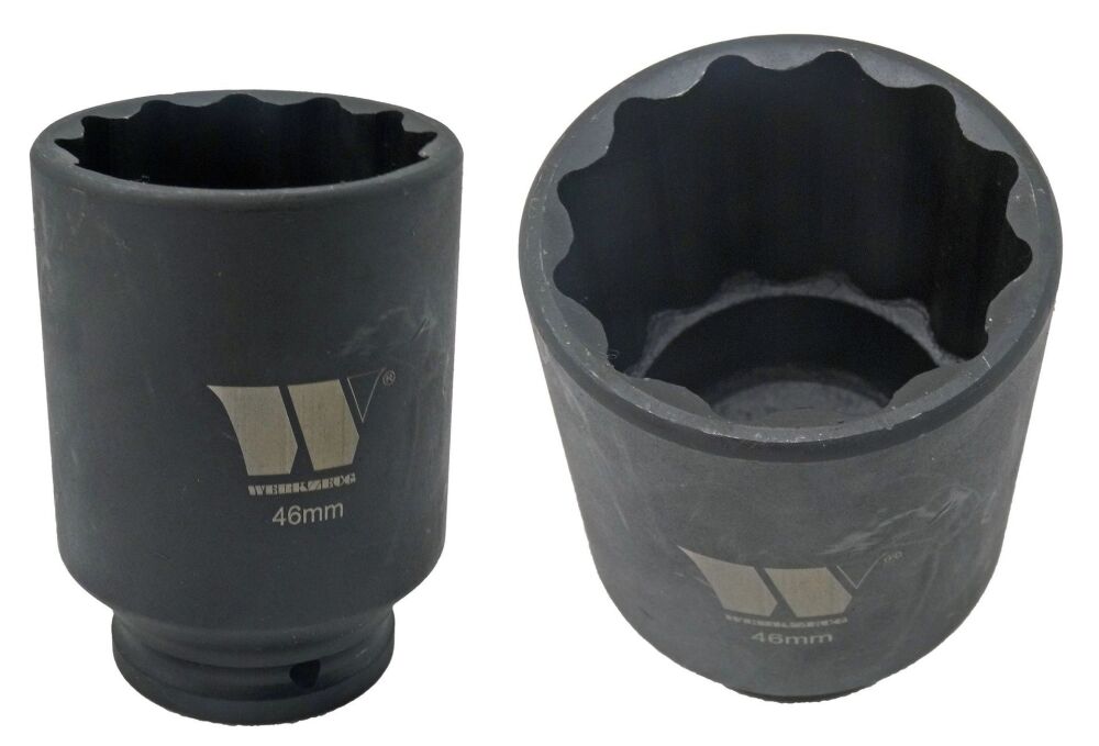 WELZH Drive Shaft Socket; 12-PT, 46mm 4184-WW