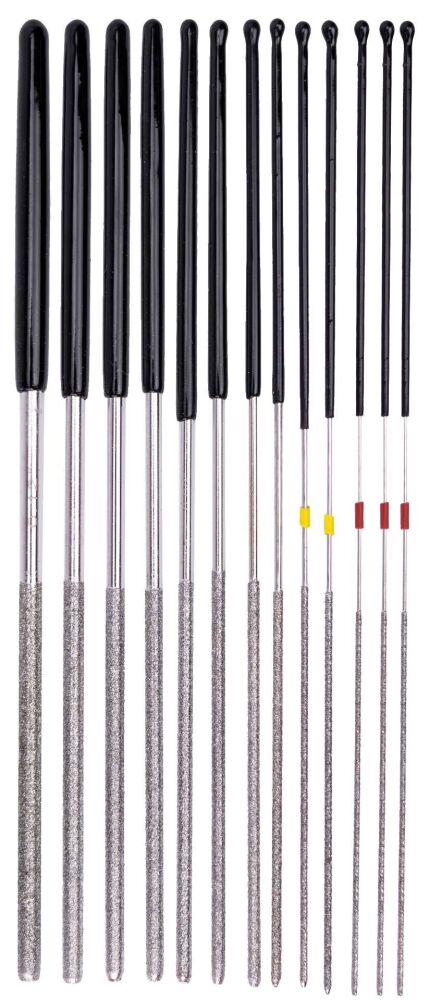 WELZH Micro Precision Diamond Coated File Set; 12-Piece 5079-WW