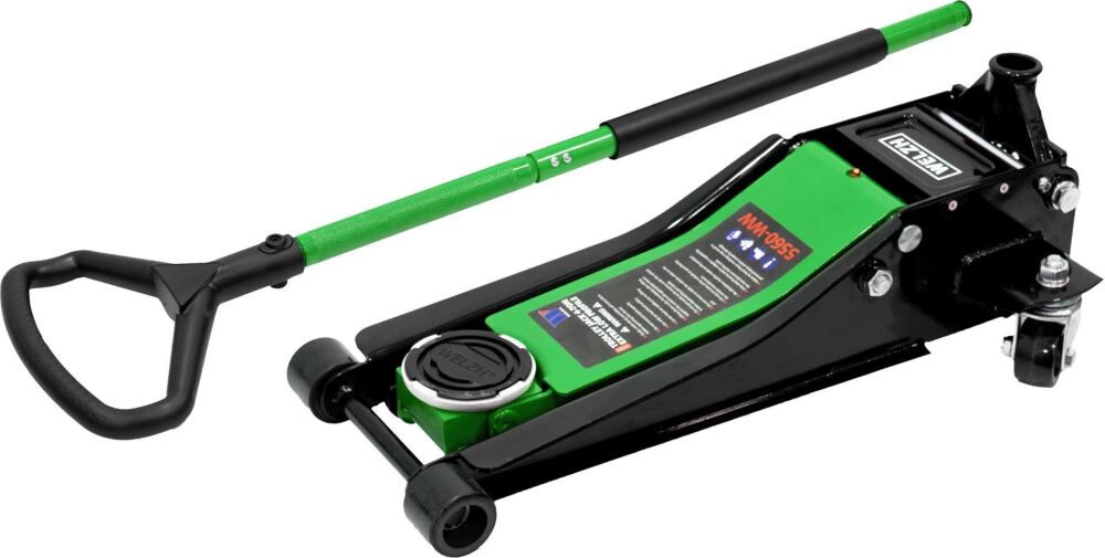 WELZH Trolley Jack; 4-Ton Extra Low Profile (GREEN) 5559-WW