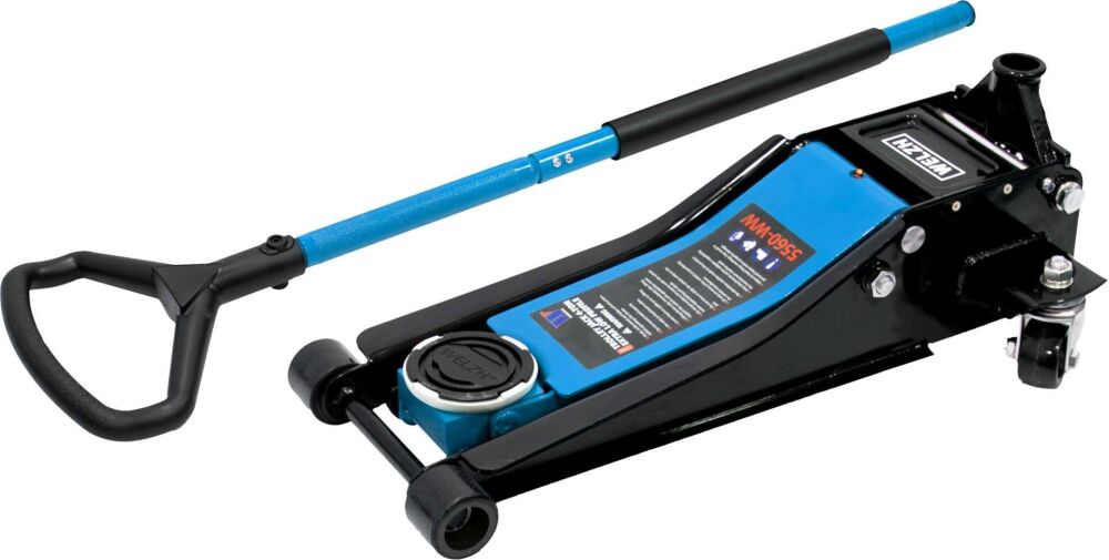 WELZH Trolley Jack; 4-Ton Extra Low Profile (BLUE) 5558-WW